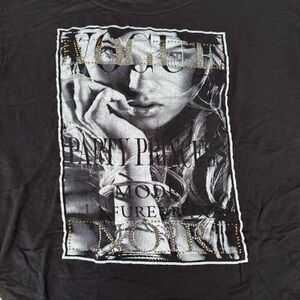 Vogue Bedazzled Women’s Black TShirt